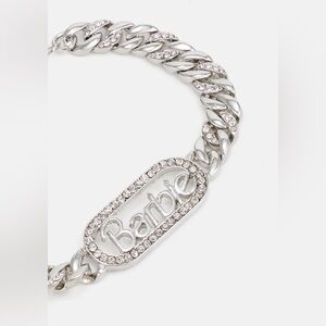Barbie x Aldo Silver Rhinestone Bracelet